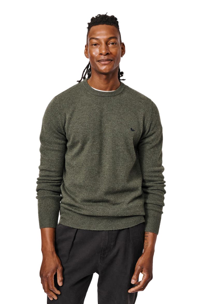 Westbourne Crew Neck Sweater, Main, color, Dark Khaki