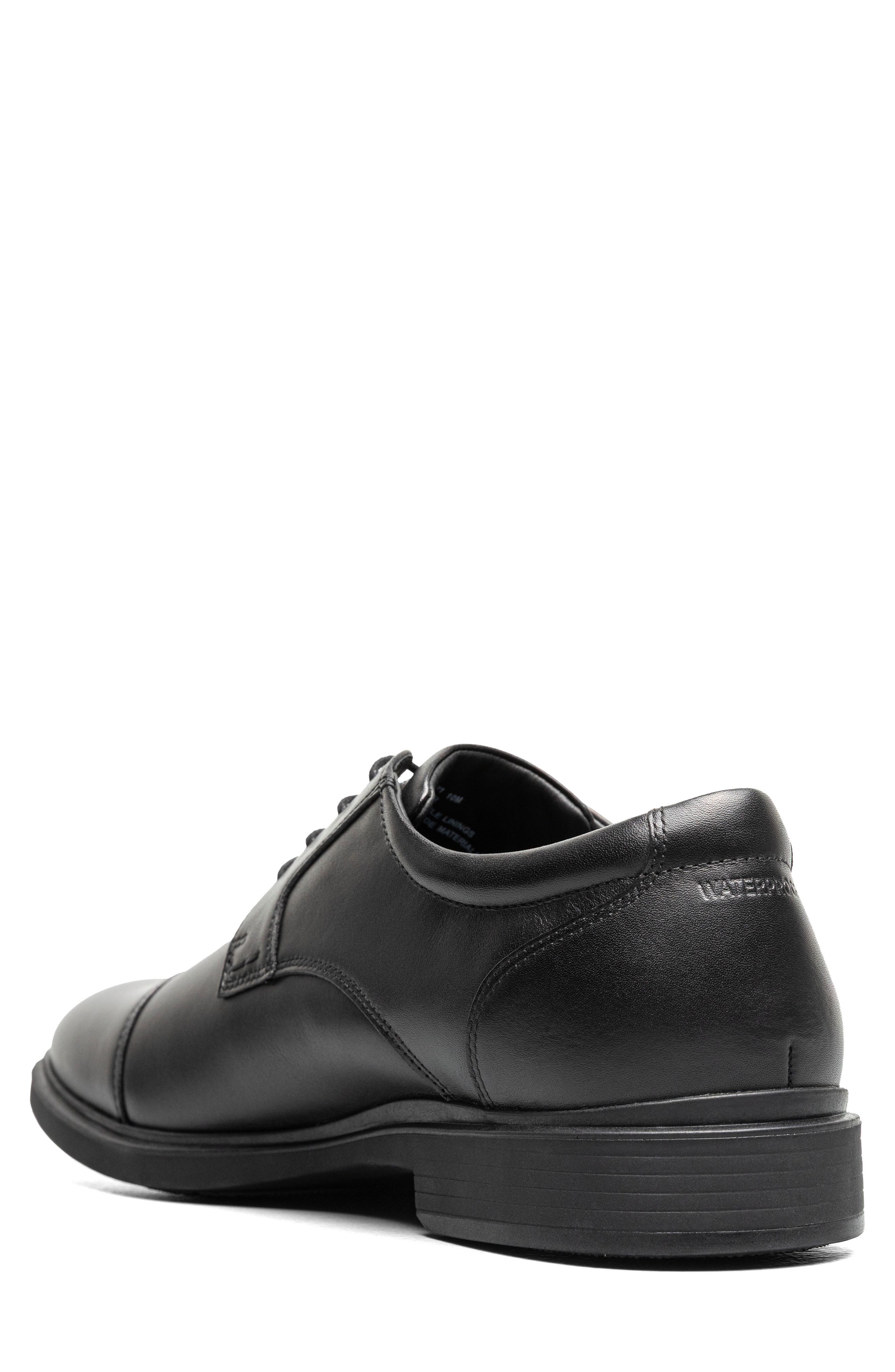 Forecast II Waterproof Cap Toe Oxford, Alternate, color, BLACK