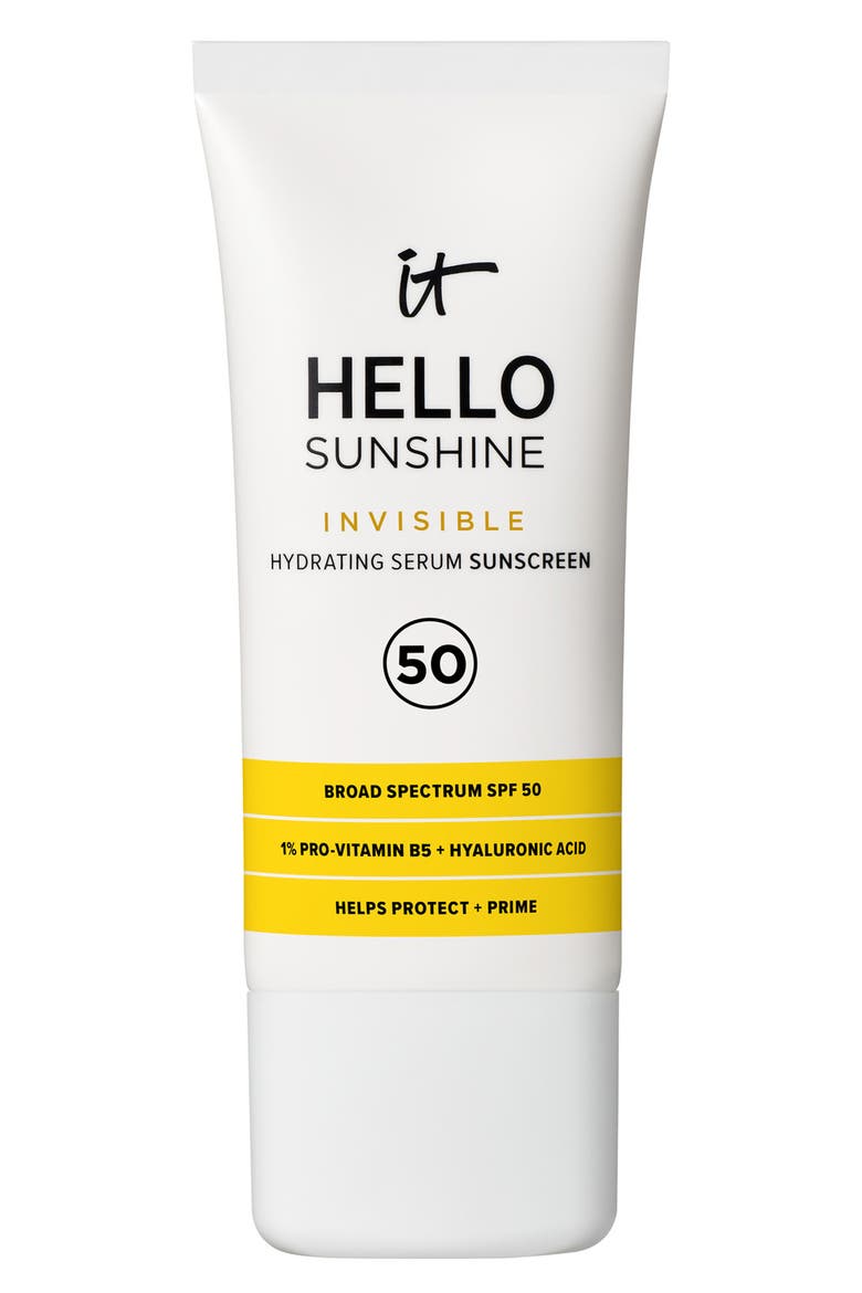 Hello Sunshine Invisible Face Sunscreen SPF 50, Main, color, SHEER