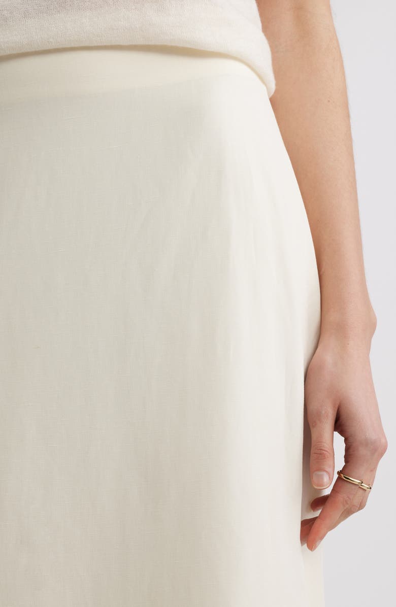 Nordstrom A-Line Maxi Skirt, Alternate, color, Ivory Tofu