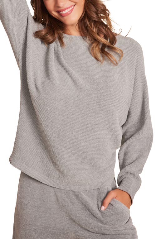 Shop Barefoot Dreams Cozychic Ultra Lite® Lounge Pullover In Moonbeam