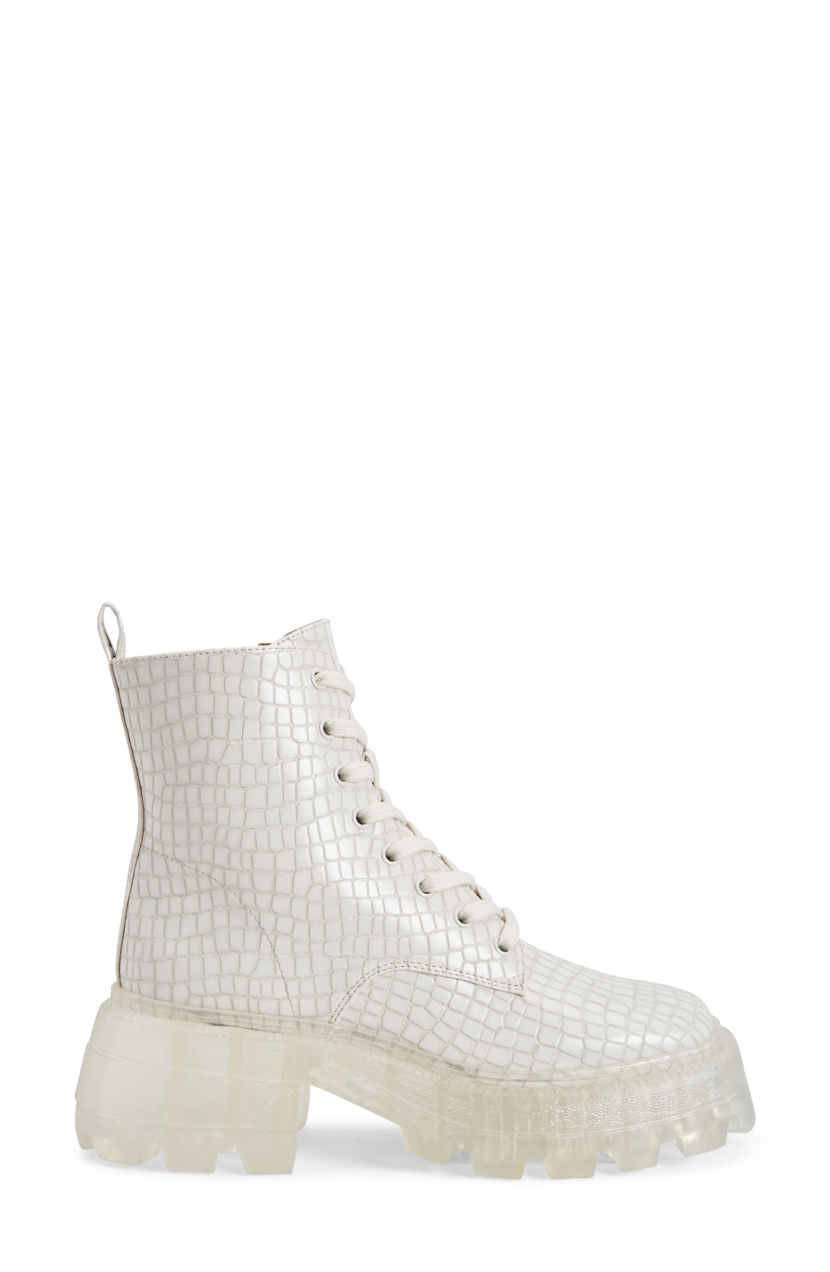 The Geli Combat Boot, Alternate, color, COTTON
