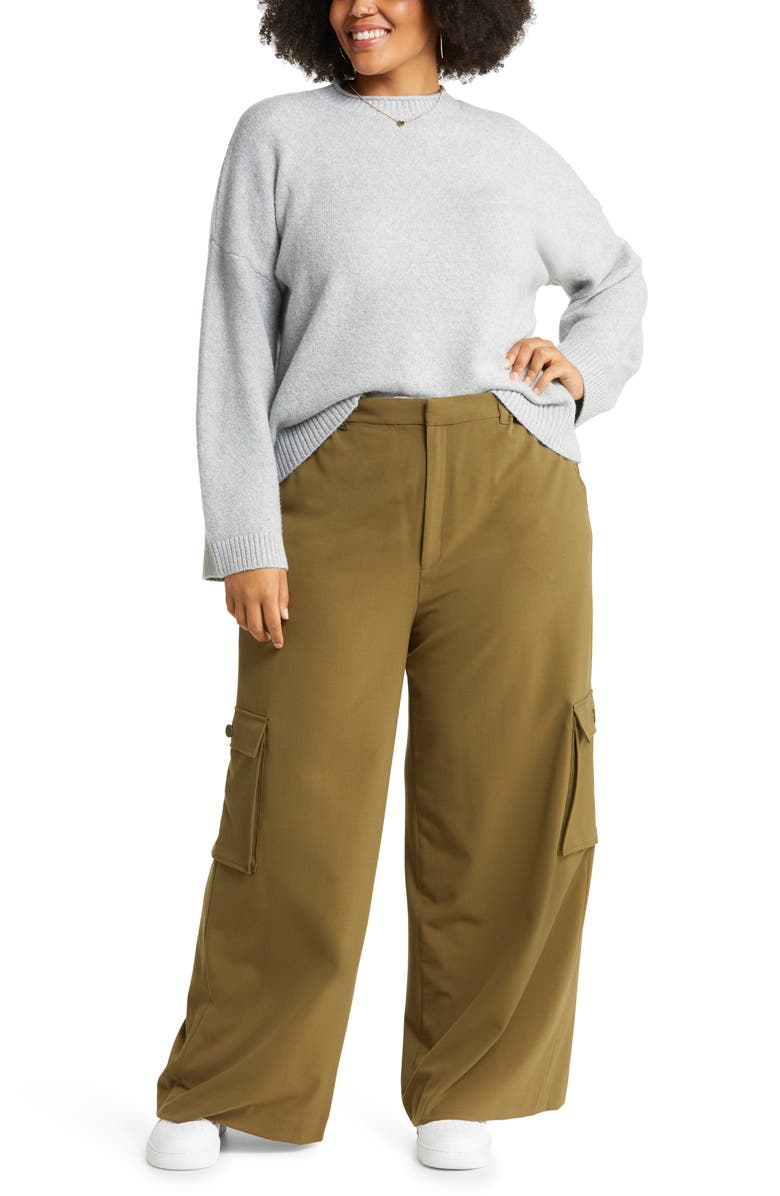 BP. Cozy Roll Crewneck Sweater, Alternate, color,