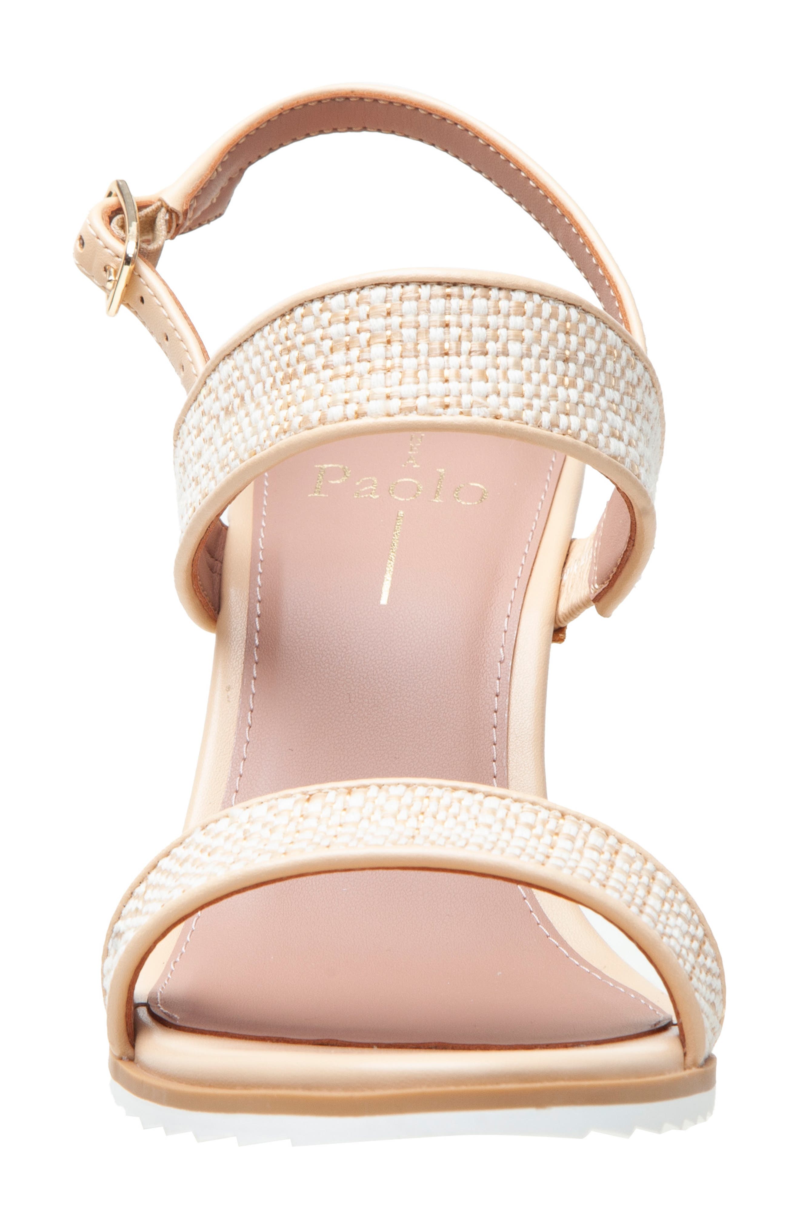 Linea Paolo Edith Wedge Sandal, Alternate, color, Natural