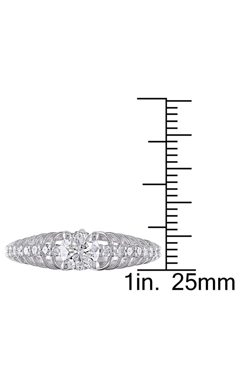 Julianna B. 3/4 CTTW Diamond Promise Ring 14k, Alternate, color, 14K White Gold