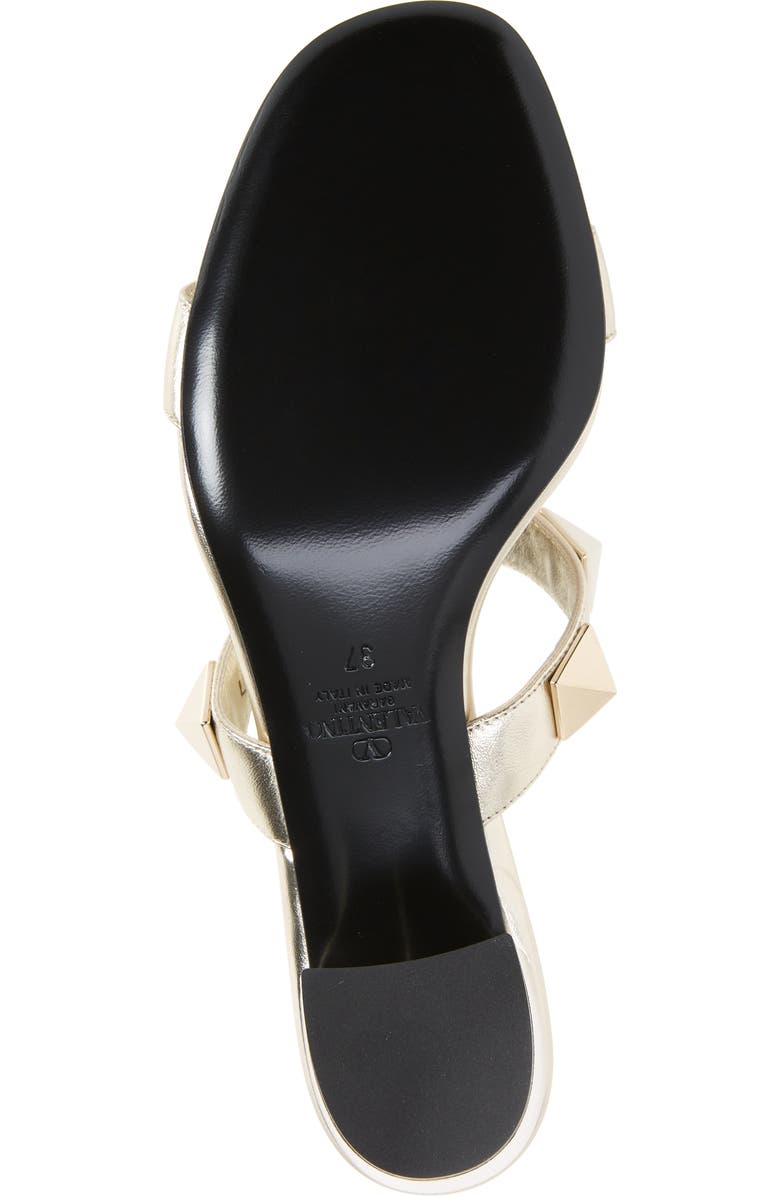 Valentino Garavani Roman Stud Slide Sandal, Alternate, color,