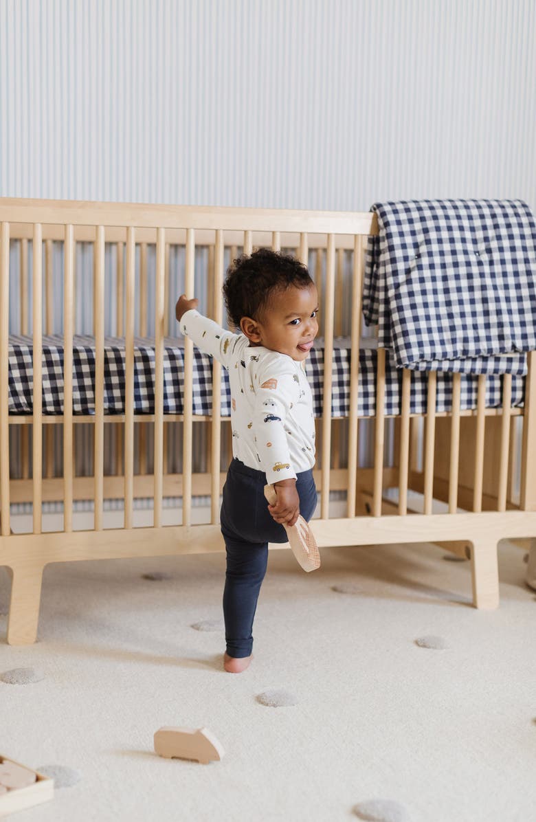 Pehr Rush Hour Organic Cotton Bodysuit, Alternate, color, 