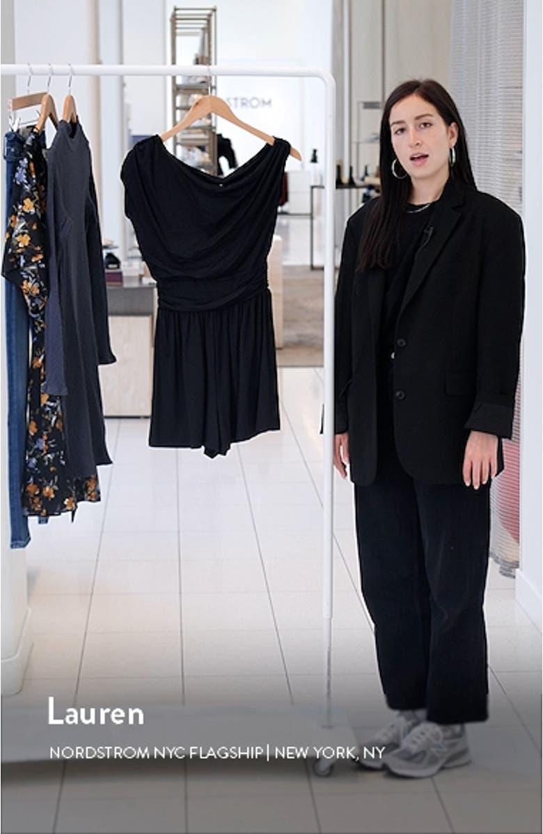 One-Shoulder Romper, sales video thumbnail