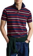 Polo Ralph Lauren Classic Fit Stripe Cotton Piqué Polo