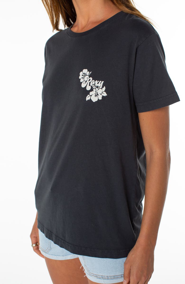 Roxy Hibiscus View Graphic T-Shirt, Alternate, color, 