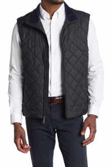 Brooks Brothers Water Repellent Diamond Quilted Vest