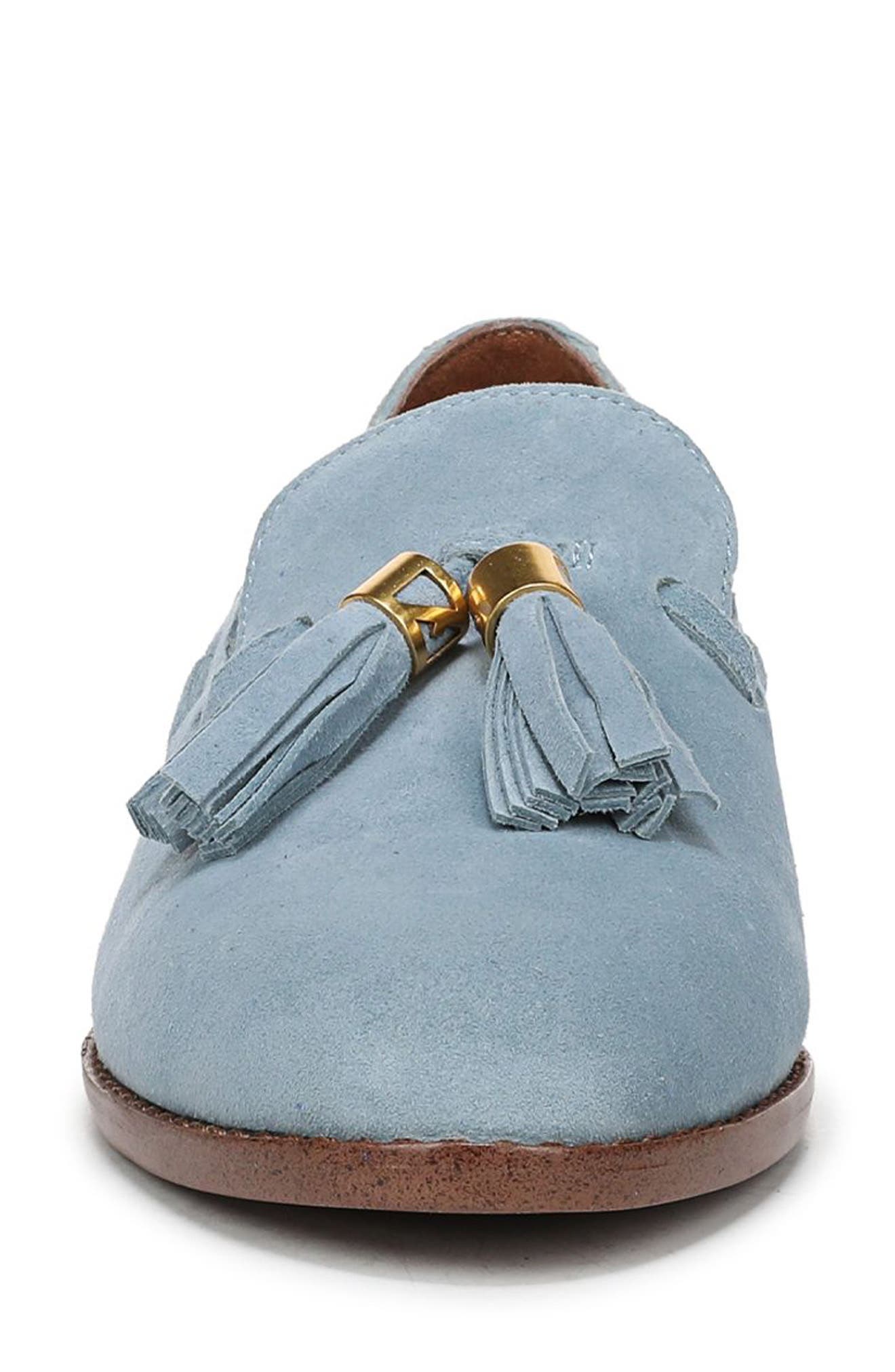 Hartlie Tassel Loafer, Alternate, color, DENIM