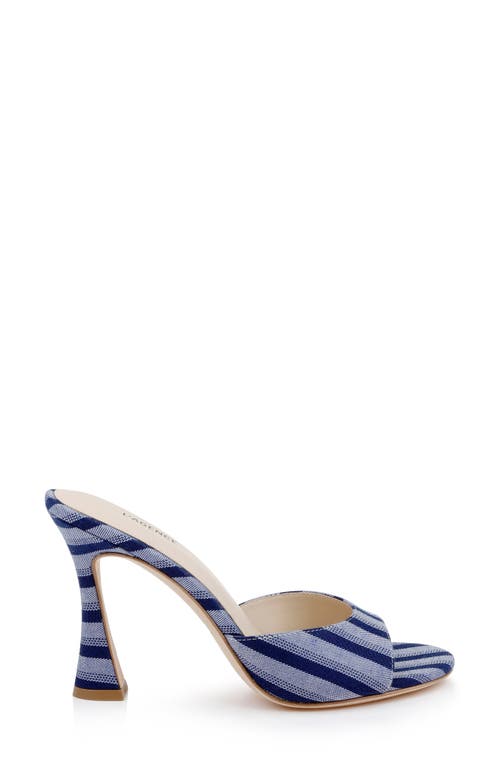 L'agence Avery Slide Sandal In Blue