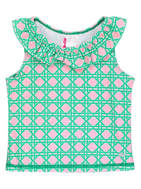 Girls Active Ruffle Tank Top