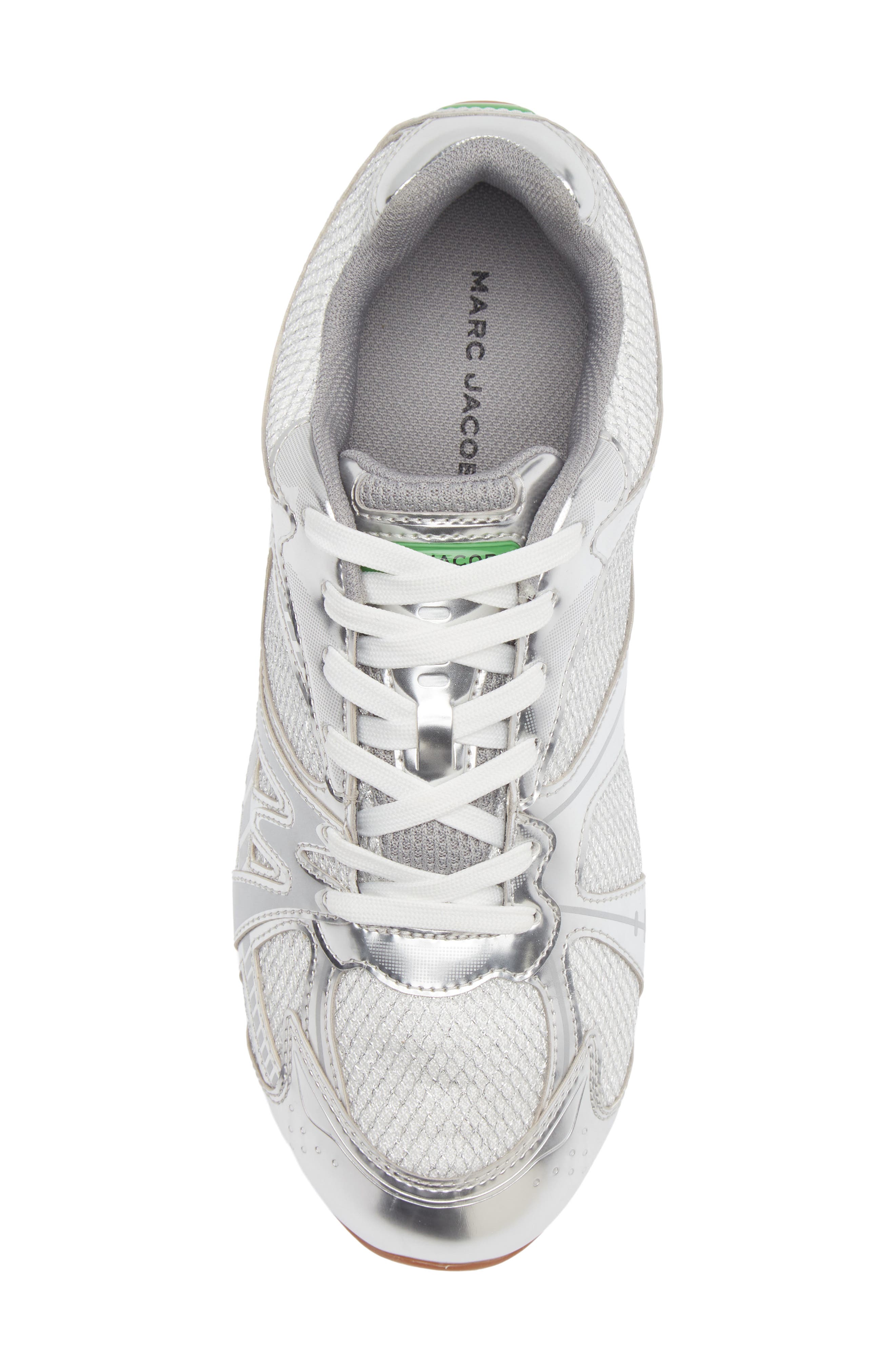 The 72 Spring Metallic Sneaker, Alternate, color, SILVER