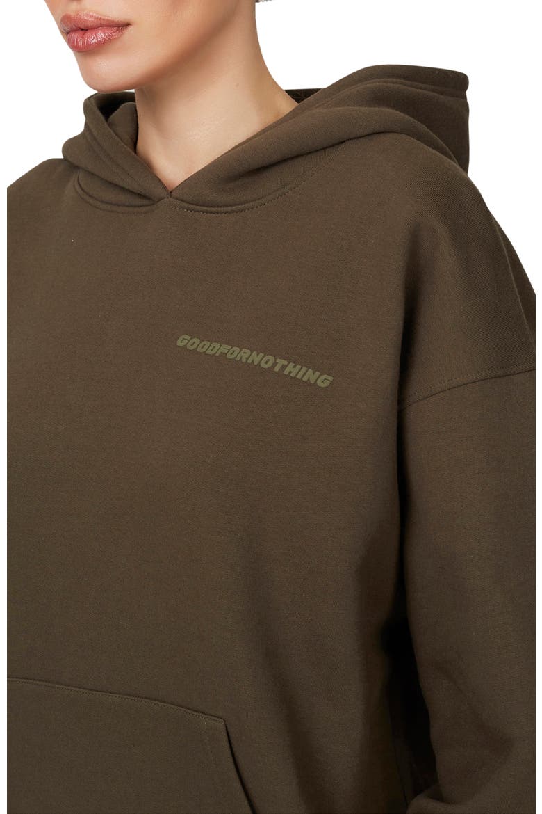 Vintage  Tonal Pullover Hoodie, Alternate, color, Brown