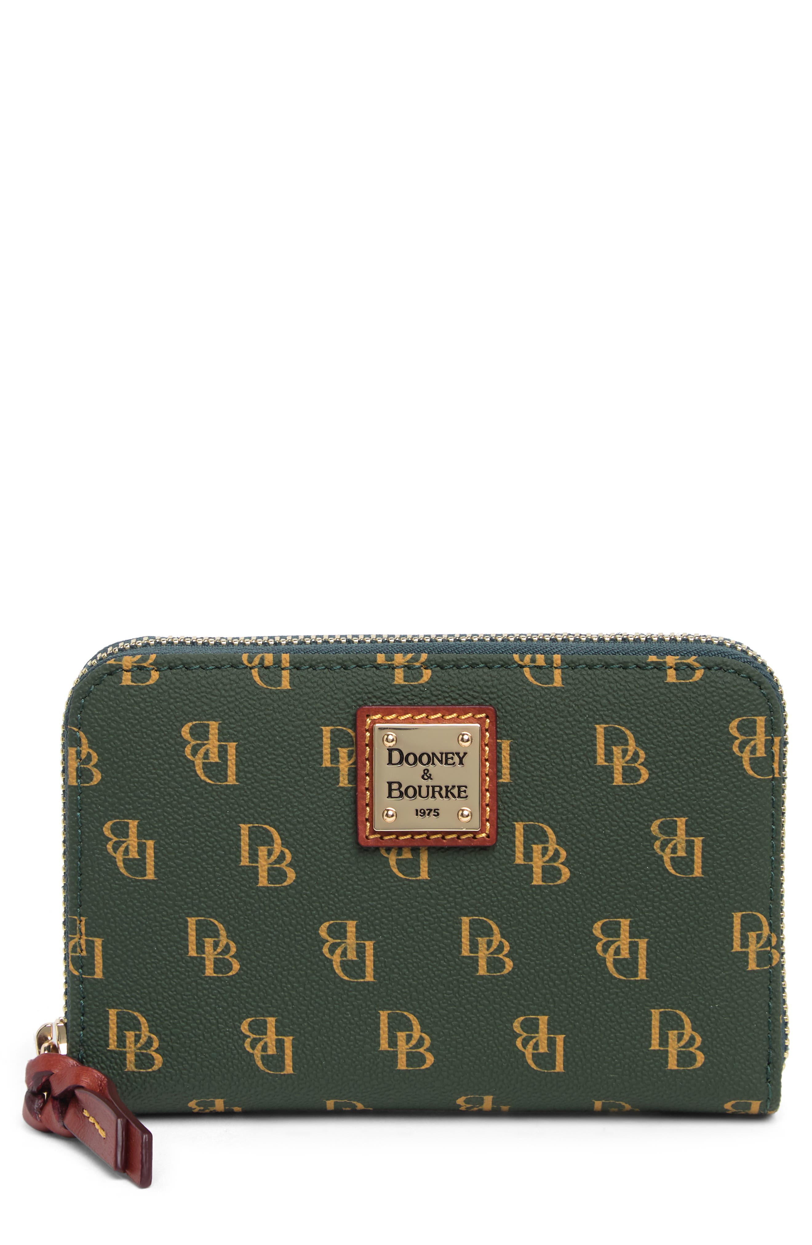 Dooney & Bourke Medium Leather Zip Around Wallet (Women) | Nordstromrack