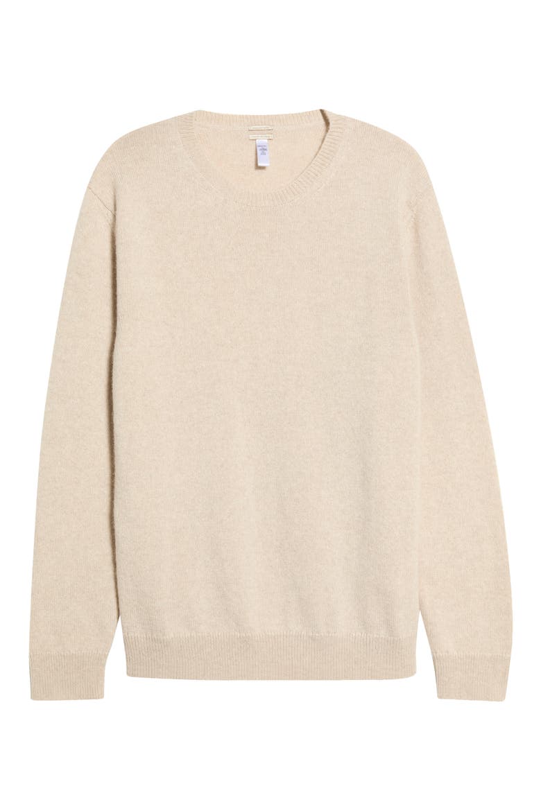 Ares Crewneck Sweater, Main, color, PEARL GREY