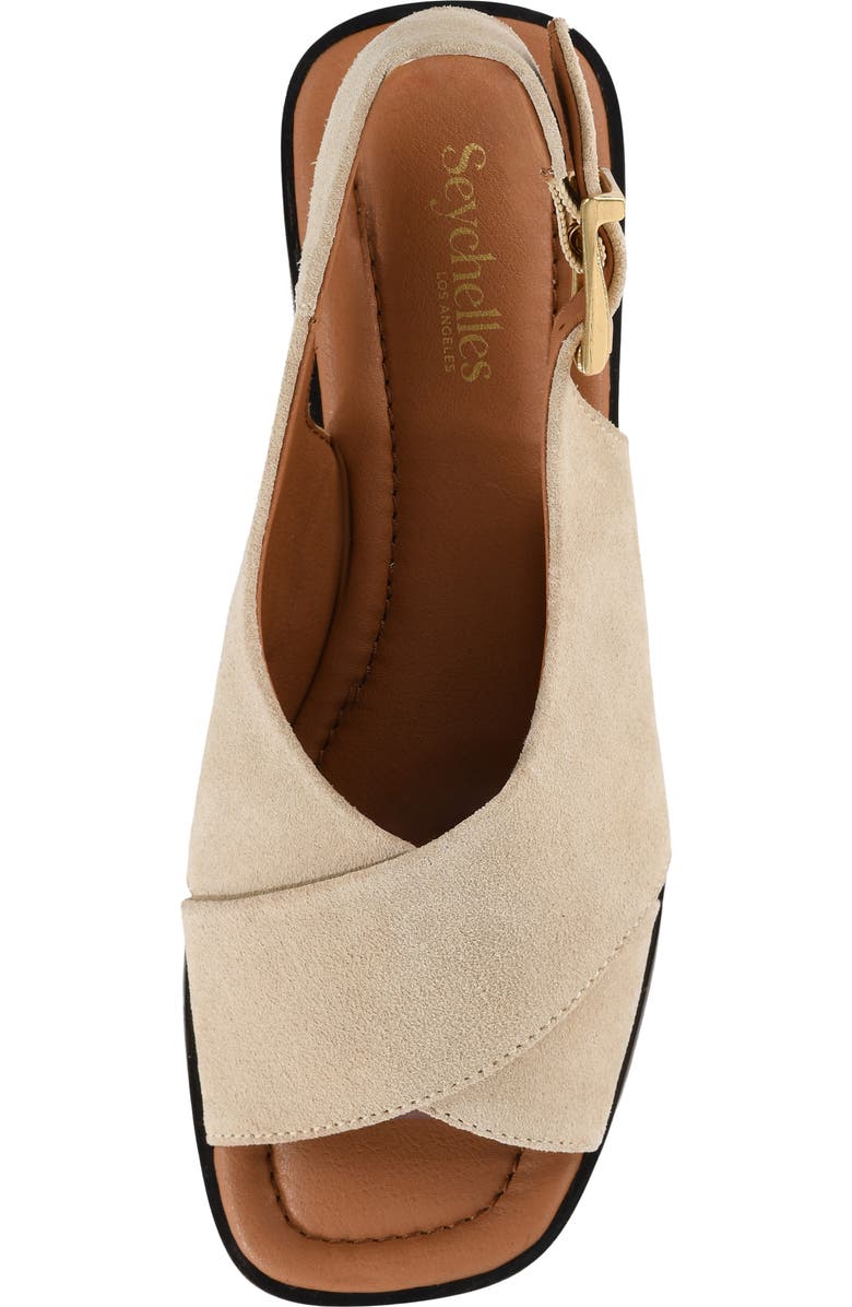 Seychelles Good Hearted Slingback Sandal, Alternate, color, Sand