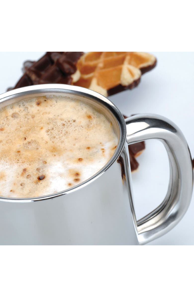 BergHOFF INTERNATIONAL Straight 2-Piece Stainless Steel Coffee Mug Set, Alternate, color, Silver