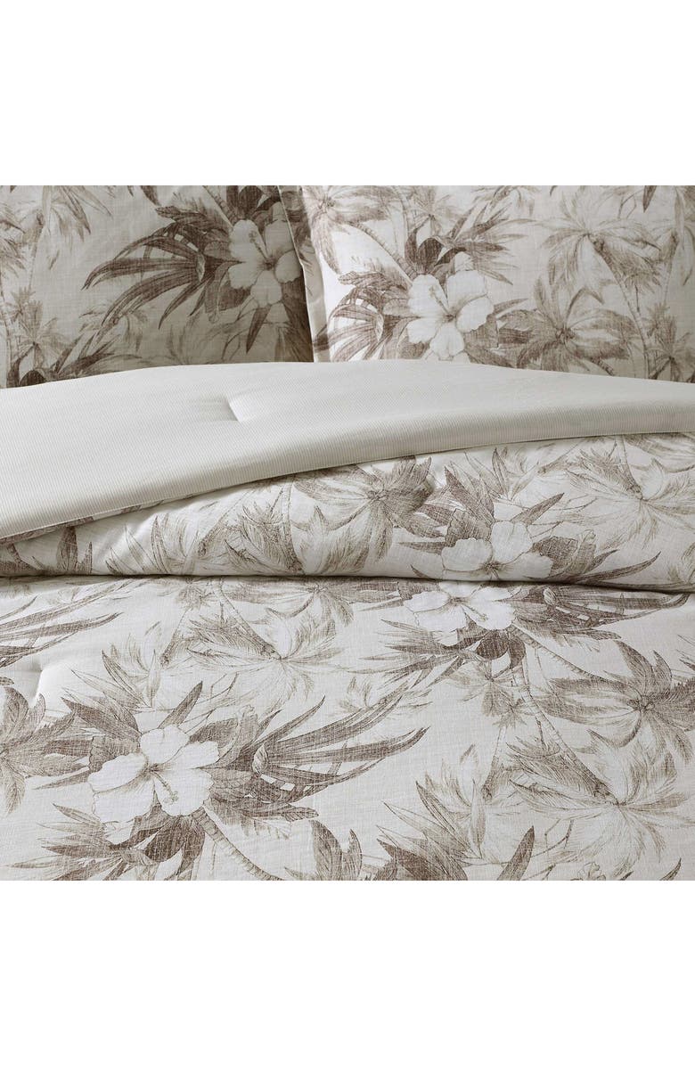 Tommy Bahama Beachway Blooms Comforter & Pillow Sham Set, Alternate, color, Beige