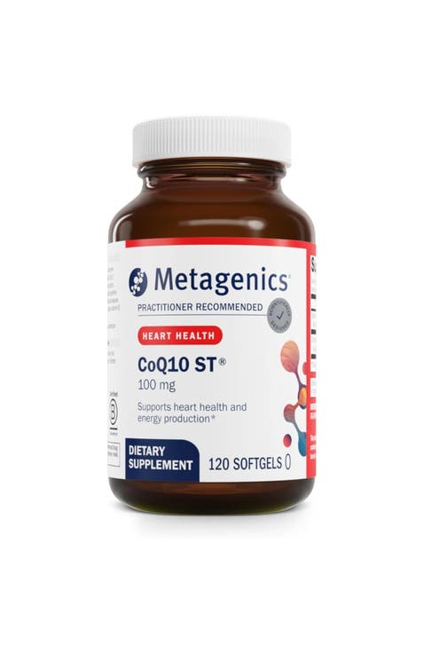 CoQ10 ST-100 Heart Energy Antioxidant Support Softgels 120 Softgels