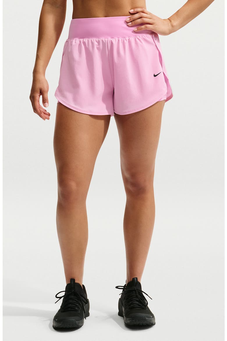 Dri-FIT Performance Shorts, Main, color, PINK RISE/ BLACK