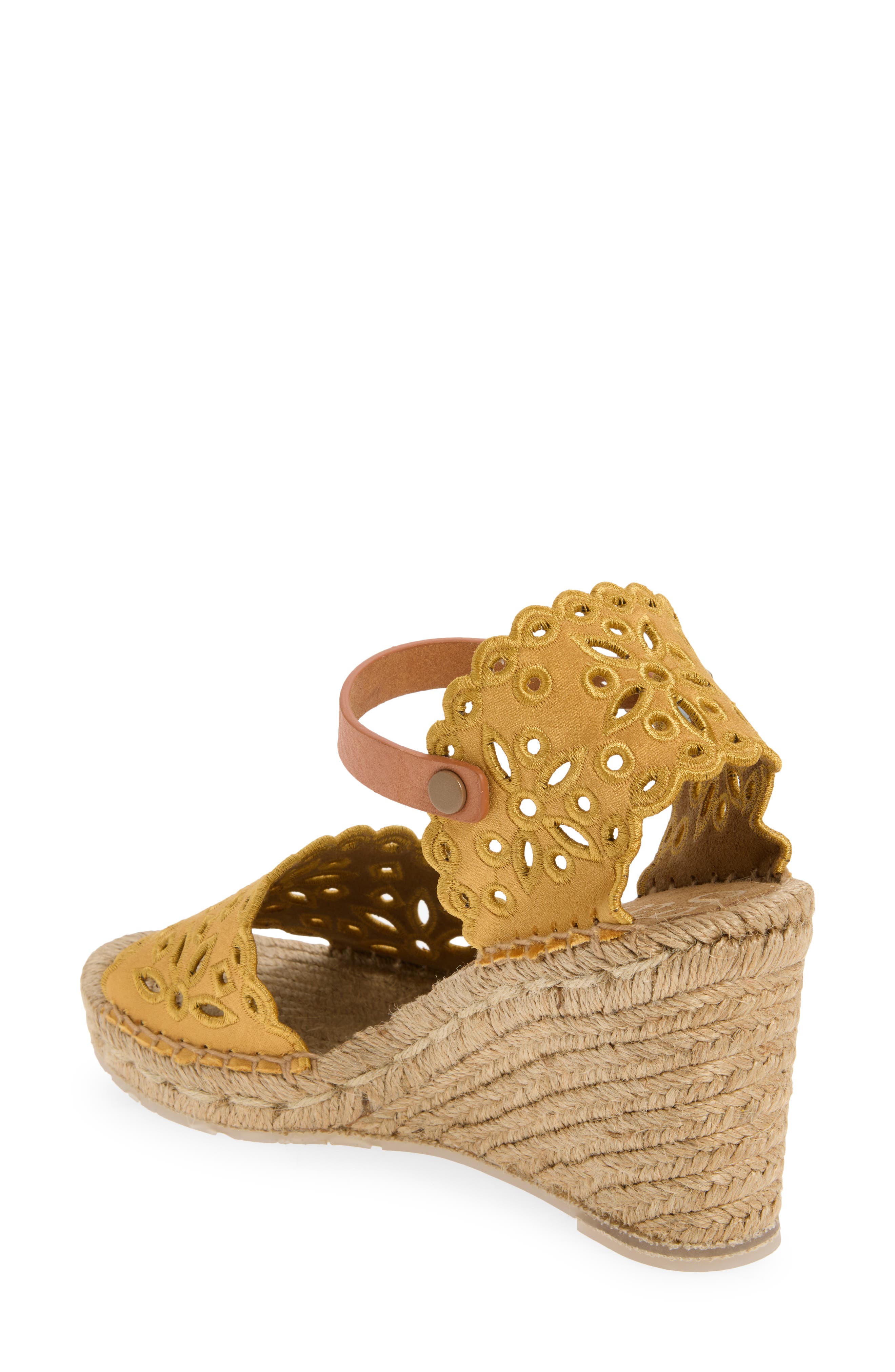Orito Espadrille Sandal, Alternate, color, SAFFRON