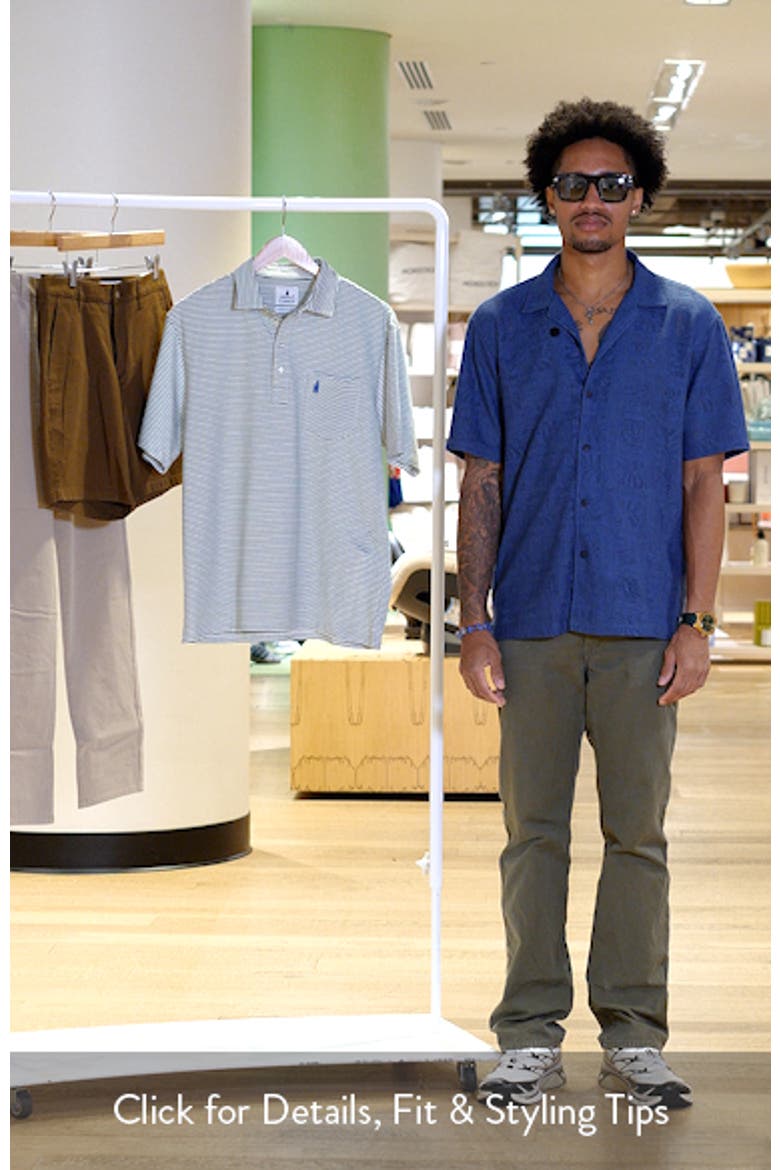 Jacks Stripe Hangin' Out Pocket Polo video