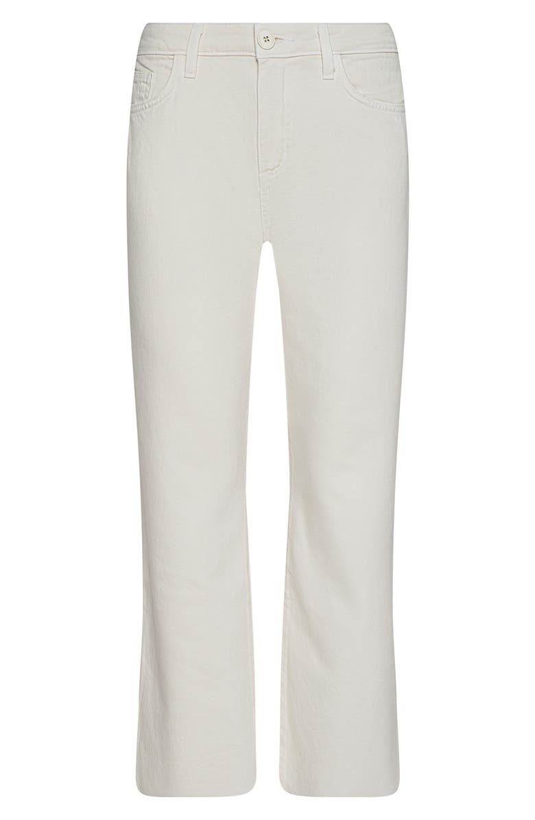 L'AGENCE Wanda Wide Leg Crop Jeans, Alternate, color, Light Ecru