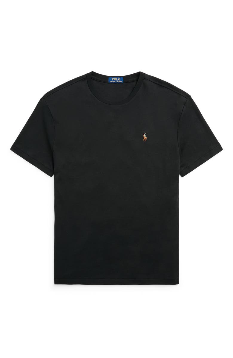 Polo Ralph Lauren Classic Fit Cotton Crewneck T-Shirt, Alternate, color, Polo Black