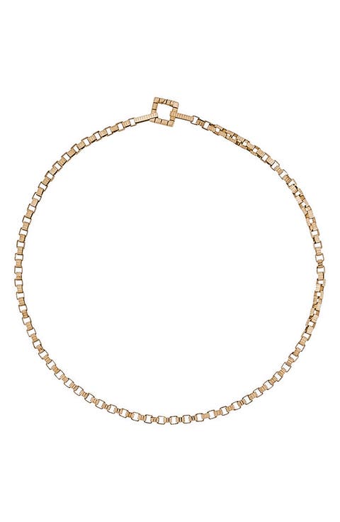 Slim Signore Chain Choker