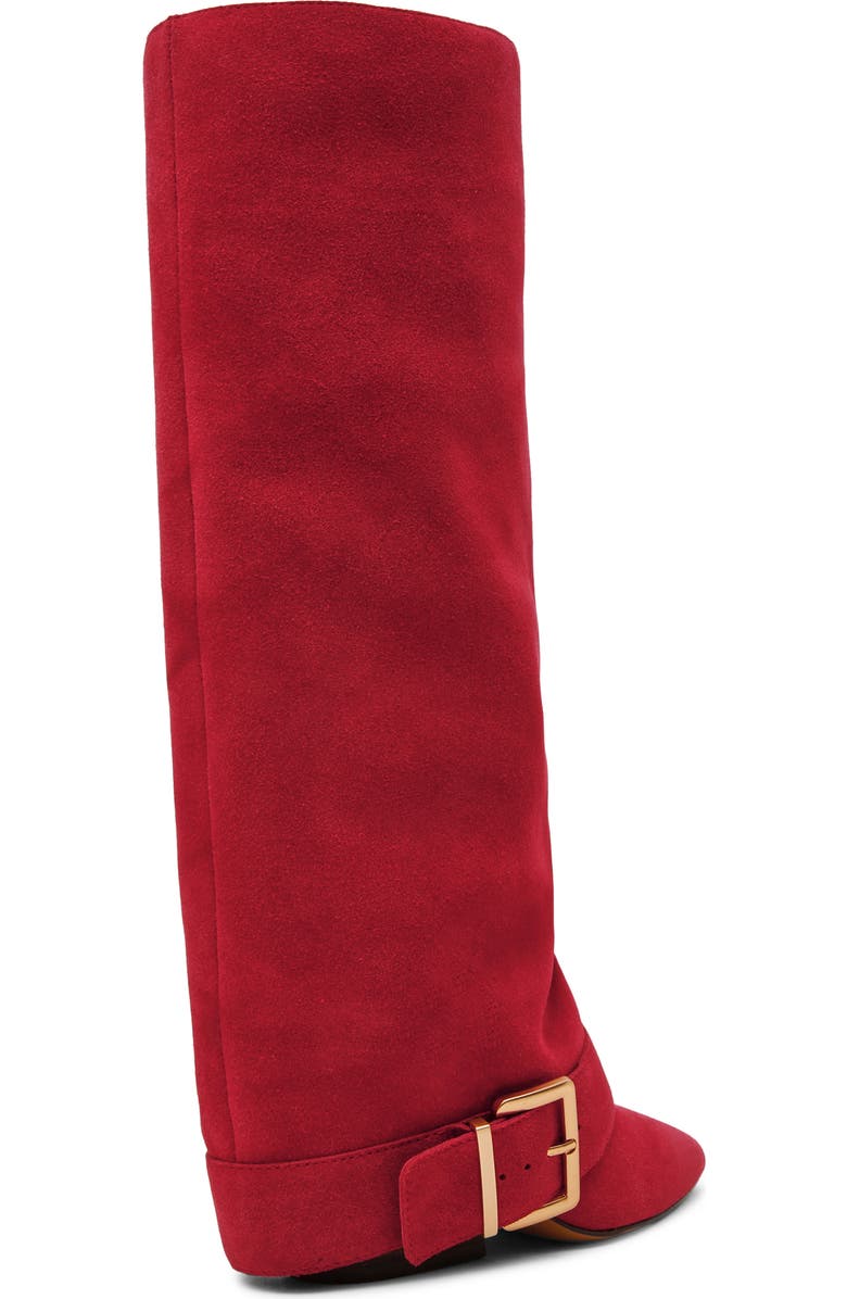 Steve Madden Illuzion Boot, Alternate, color, Red Suede