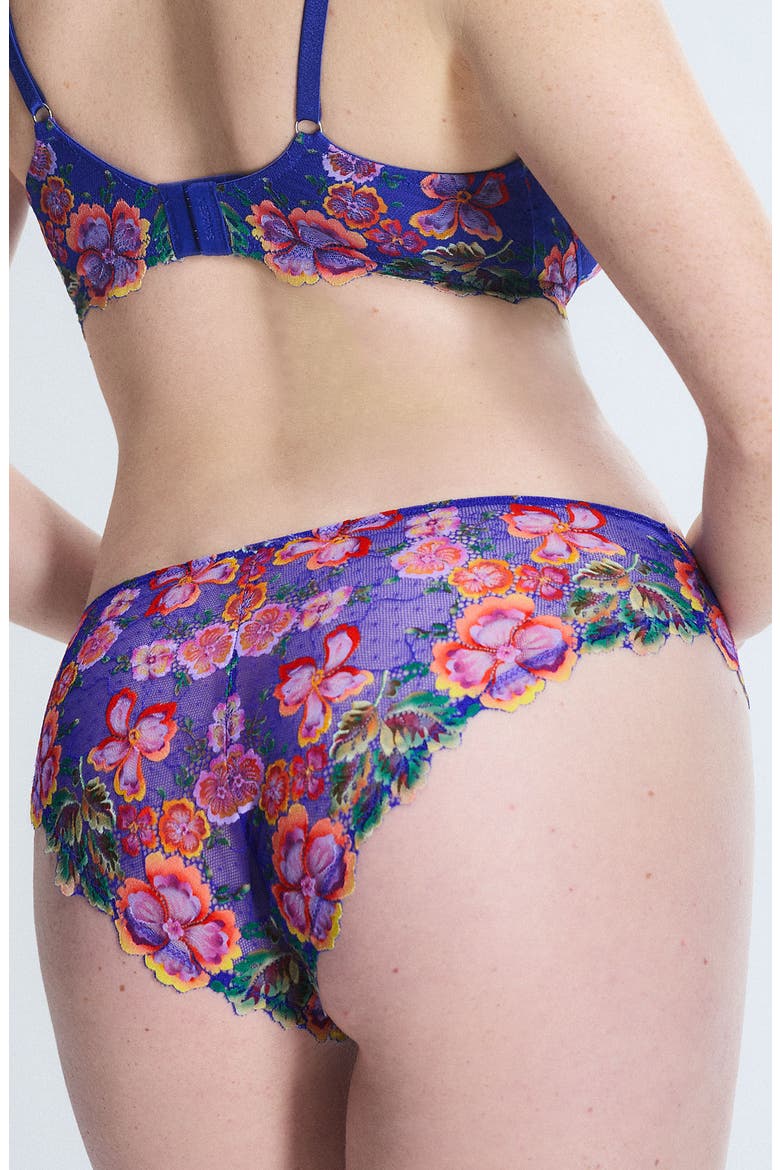 Sunchaser Lace Cheeky Briefs, Alternate, color, RENDEZVOUS BLUE