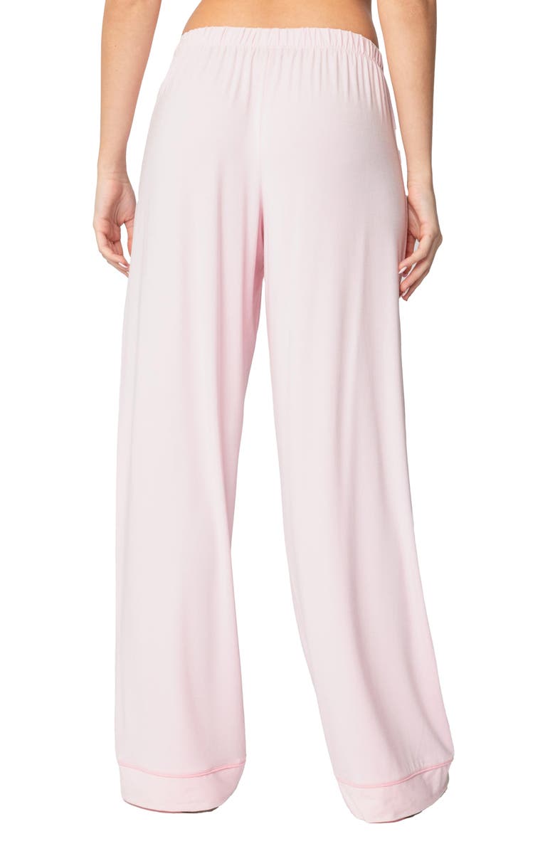 EDIKTED Jeanette Lounge Pants, Alternate, color, Light-Pink