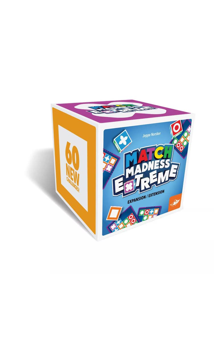 FoxMind Match Madness Extreme Expansion, Fun Puzzle Race for Family and Friends, Alternate, color, Multicolored