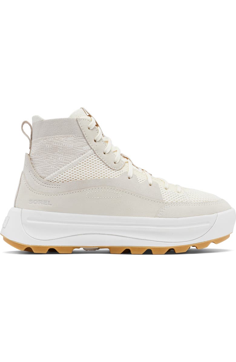 SOREL ONA<sup>™</sup> 503 Mid Platform Sneaker, Alternate, color, Chalk/ Sea Salt