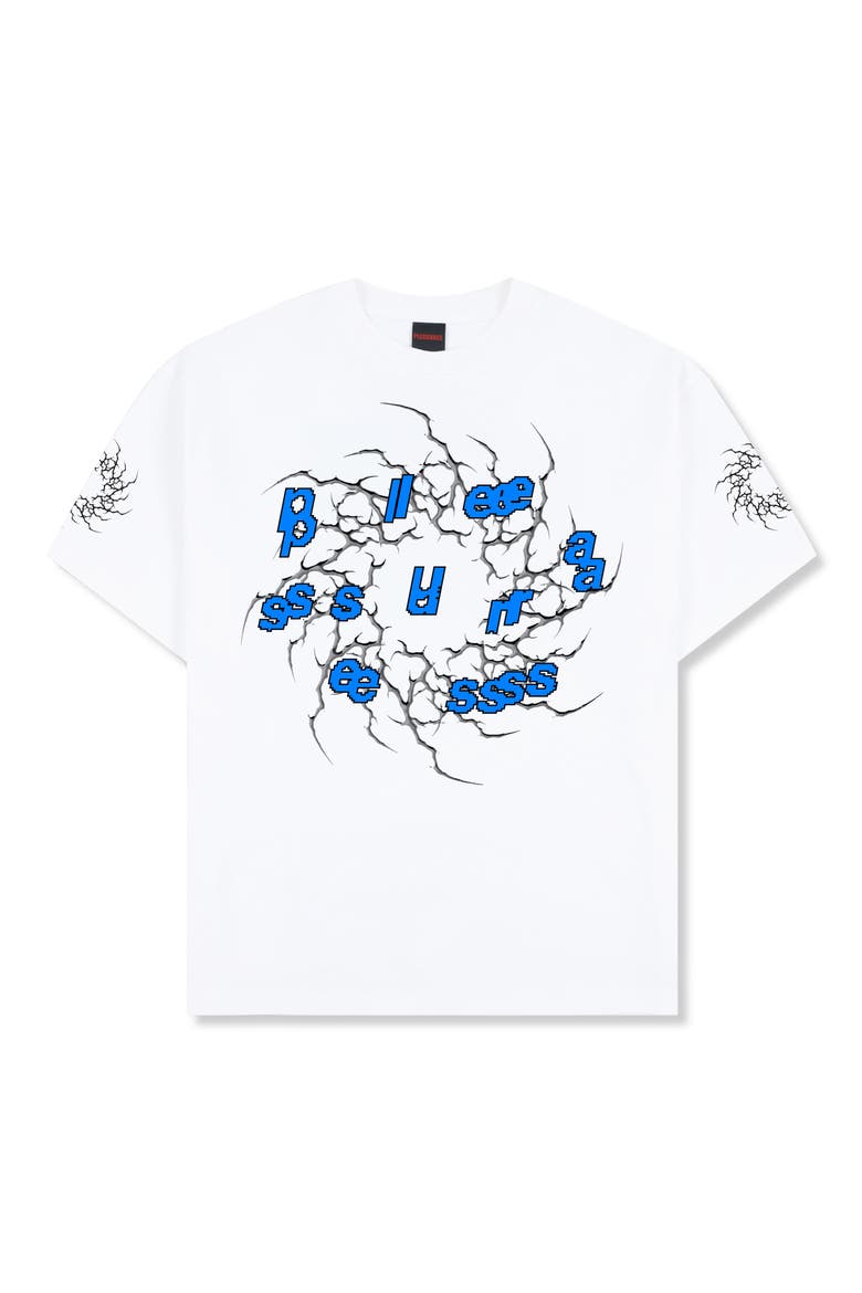 Rotation Cotton Graphic T-Shirt, Alternate, color, WHITE