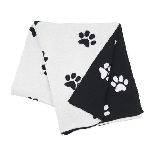 C & F Home C&f Home Paw Throw Decor In Black
