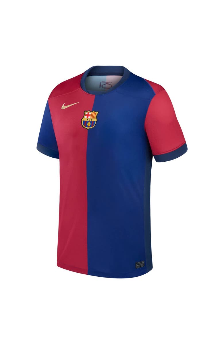 Nike Men's Nike Royal Barcelona 2024/25 Home Replica Jersey, Alternate, color,