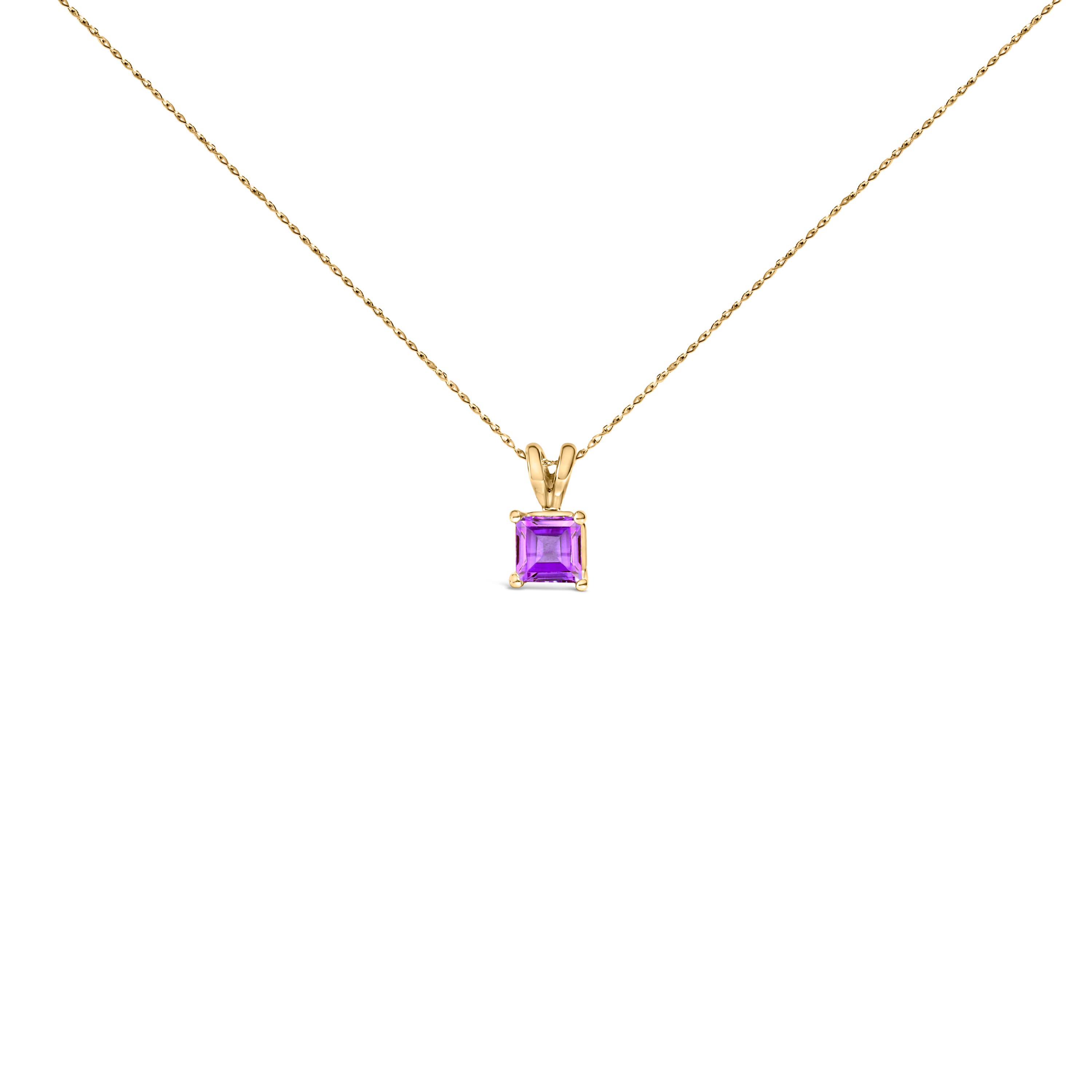 Purple Amethyst | Yellow