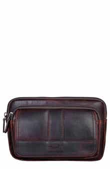 Mancini Buffalo Leather Belt Bag