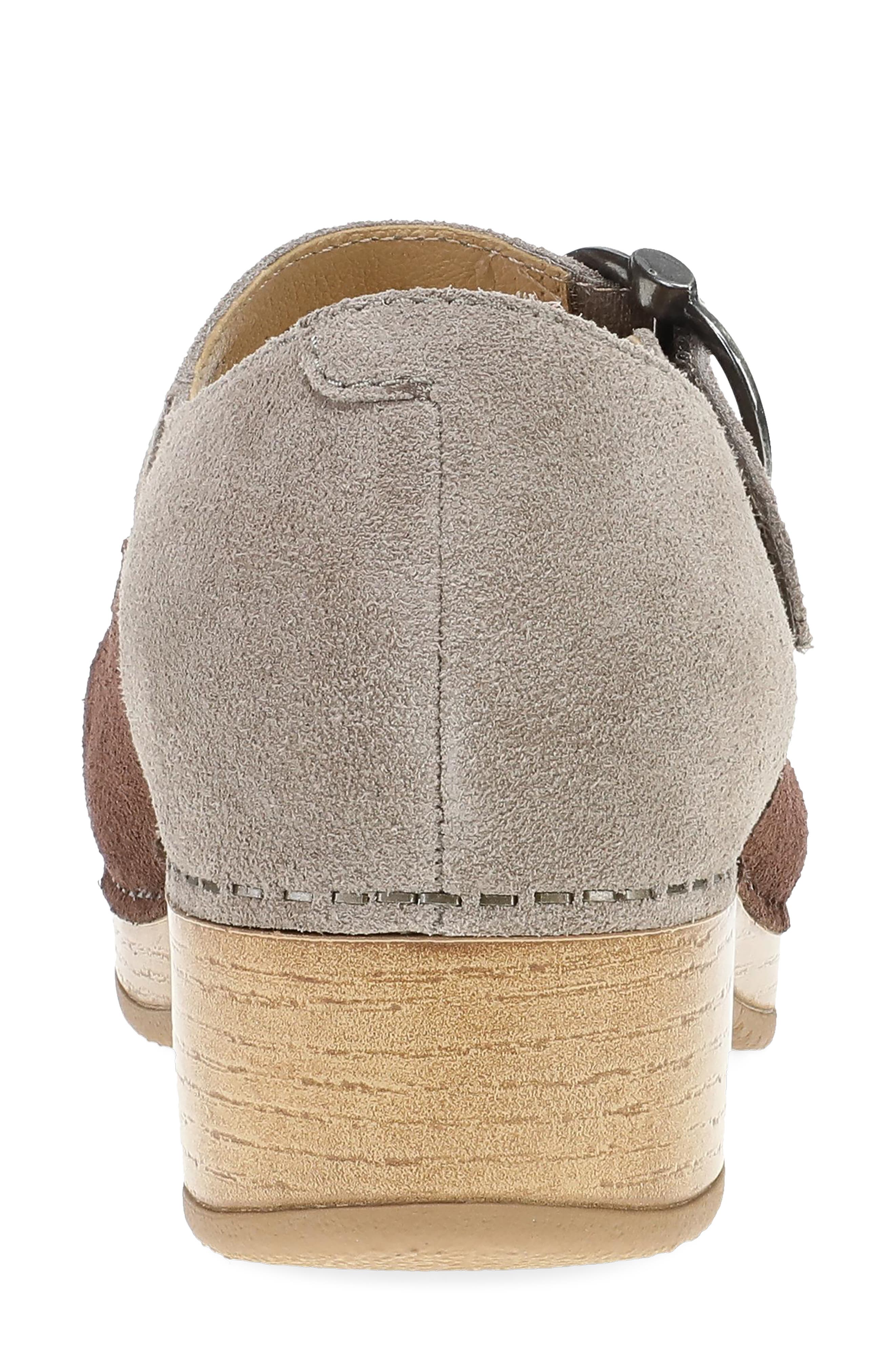 Bonny Mary Jane Clog, Alternate, color, CHOCOLATE/ TAUPE