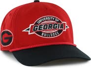 '47 Youth '47 Red Georgia Bulldogs Frame Out Hitch Rope Adjustable Hat