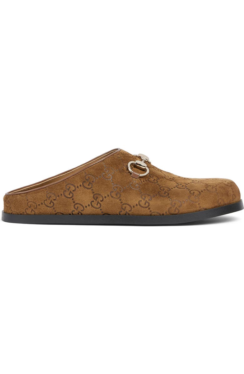 Gucci New Sol Mule, Alternate, color, Brown