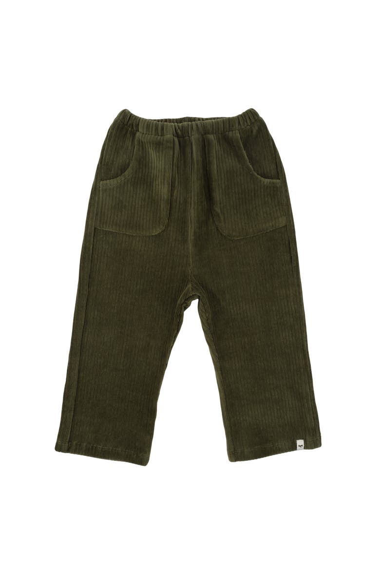 Corduroy Hemmed Pant- Infant, Main, color, Pine