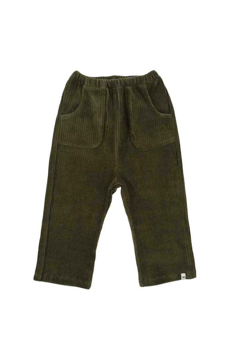 Oh baby! Brand Corduroy Hemmed Pant-Toddler, Little Kid, Main, color, Pine