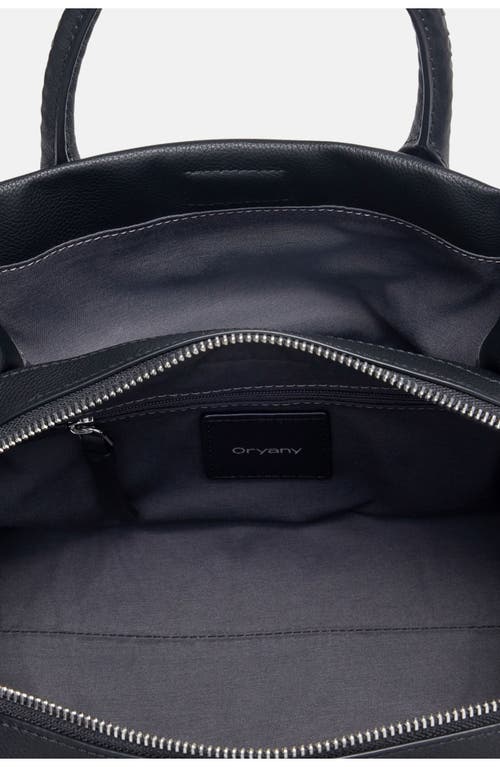 Oryany Roy Leather Satchel In Black