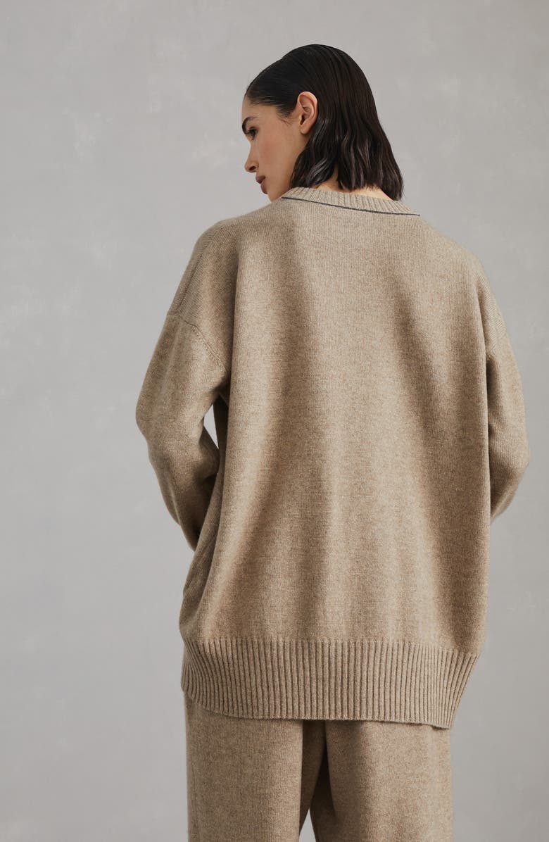 Brunello Cucinelli Cashmere sweater with monili, Alternate, color, 