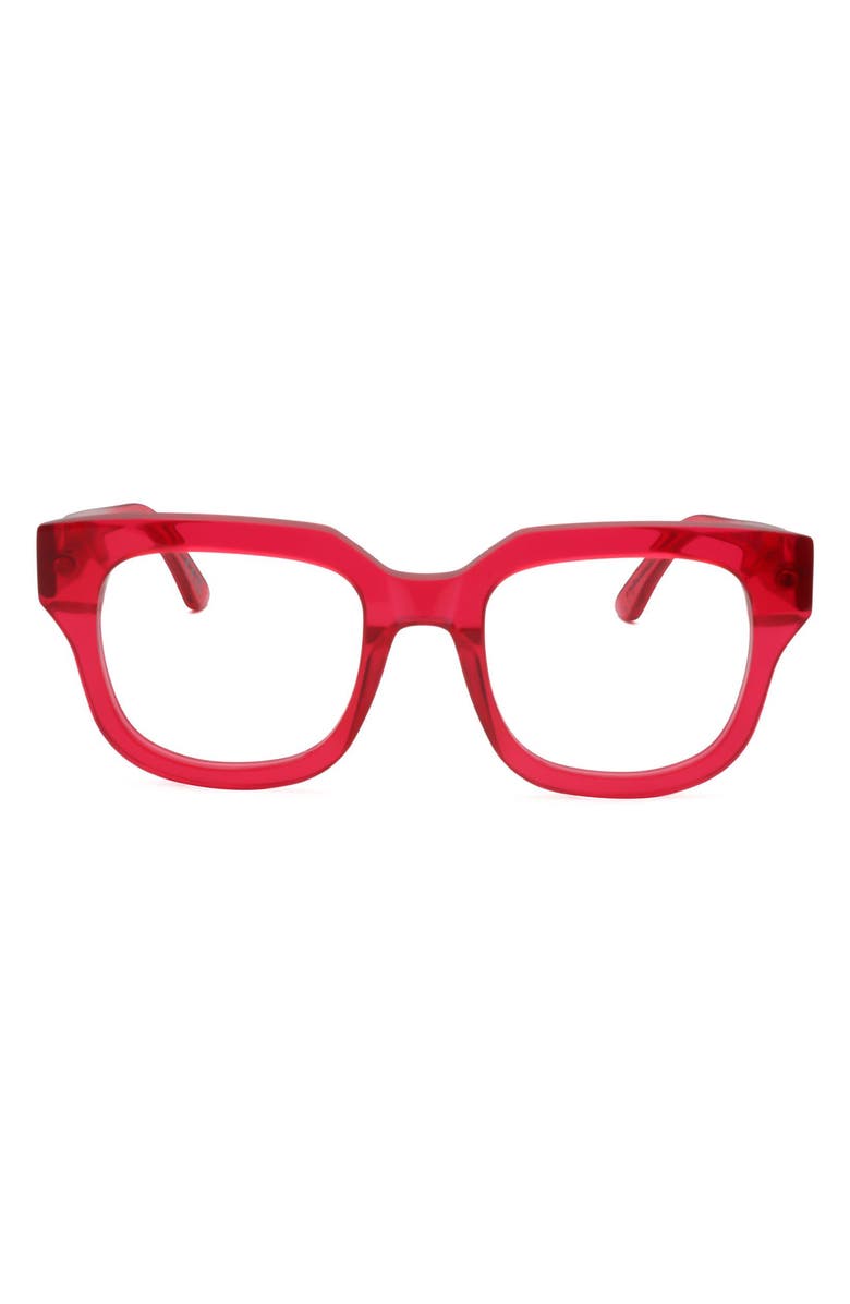SUPER by RETROSUPERFUTURE<sup>®</sup> Square Optical Glasses, Main, color, Red